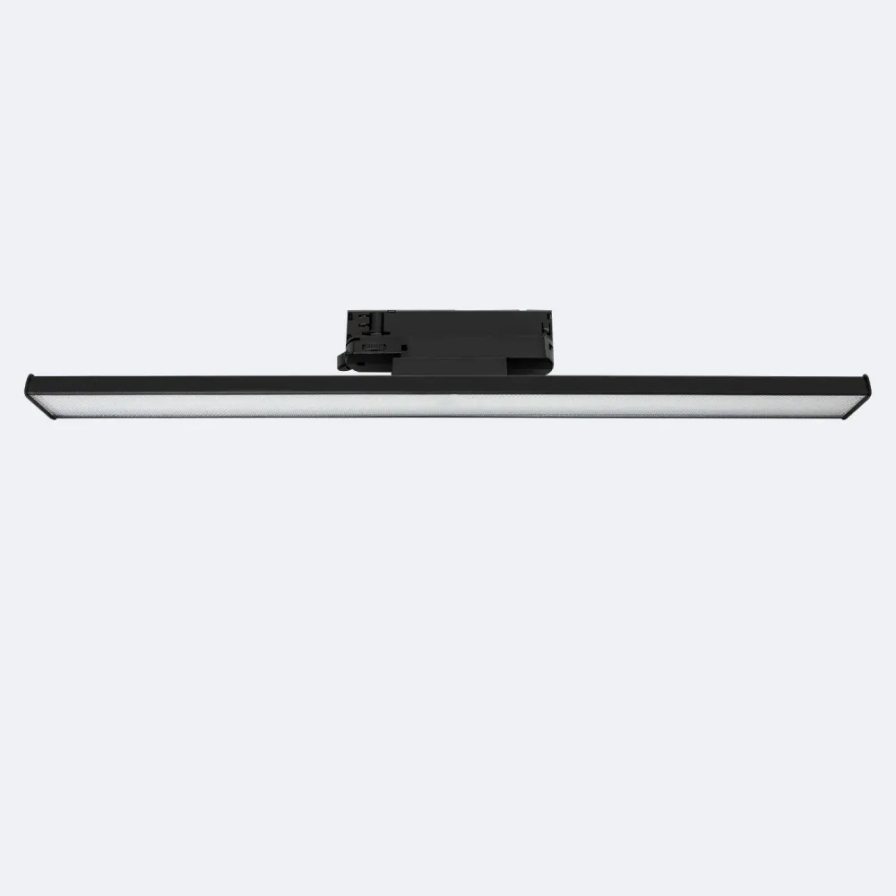 Spot LED rail triphasé 30W Davis dimmable deux fois optique LIFUD 2CCT symétrique