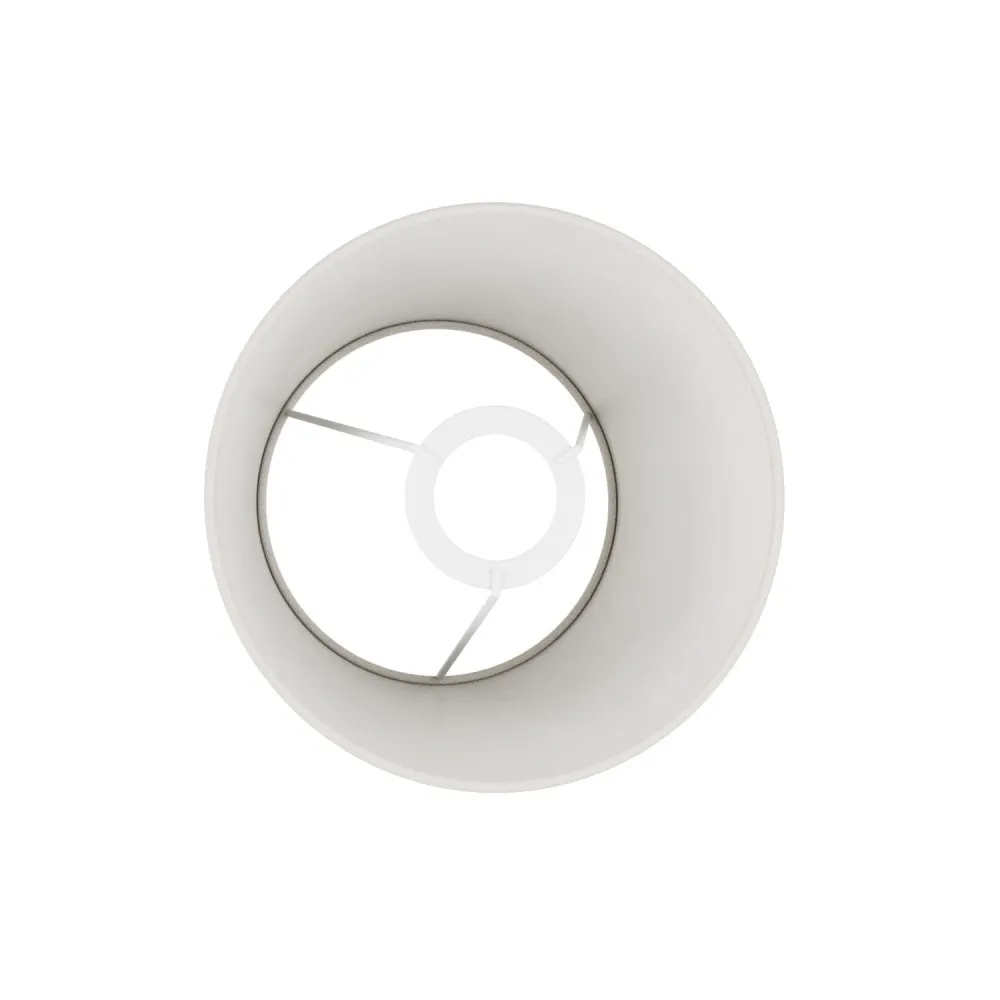 Abat-jour Empire S avec douille E27 pour lampe de table ou applique - Fabriqué en Italie - Lin Brut