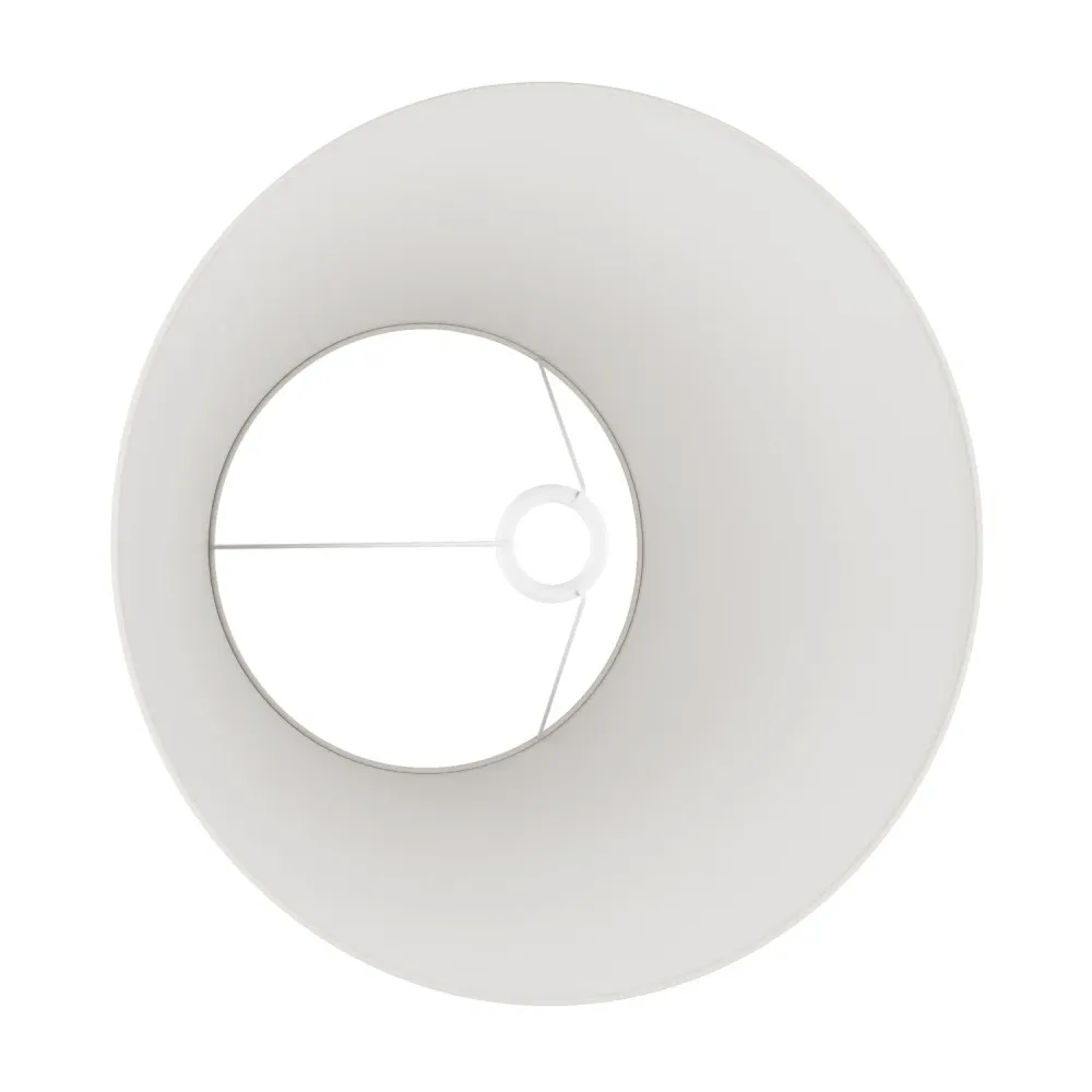 Abat-jour Empire L pour lampe de table ou applique avec douille E27 - Fabriqué en Italie - Arenal Sable