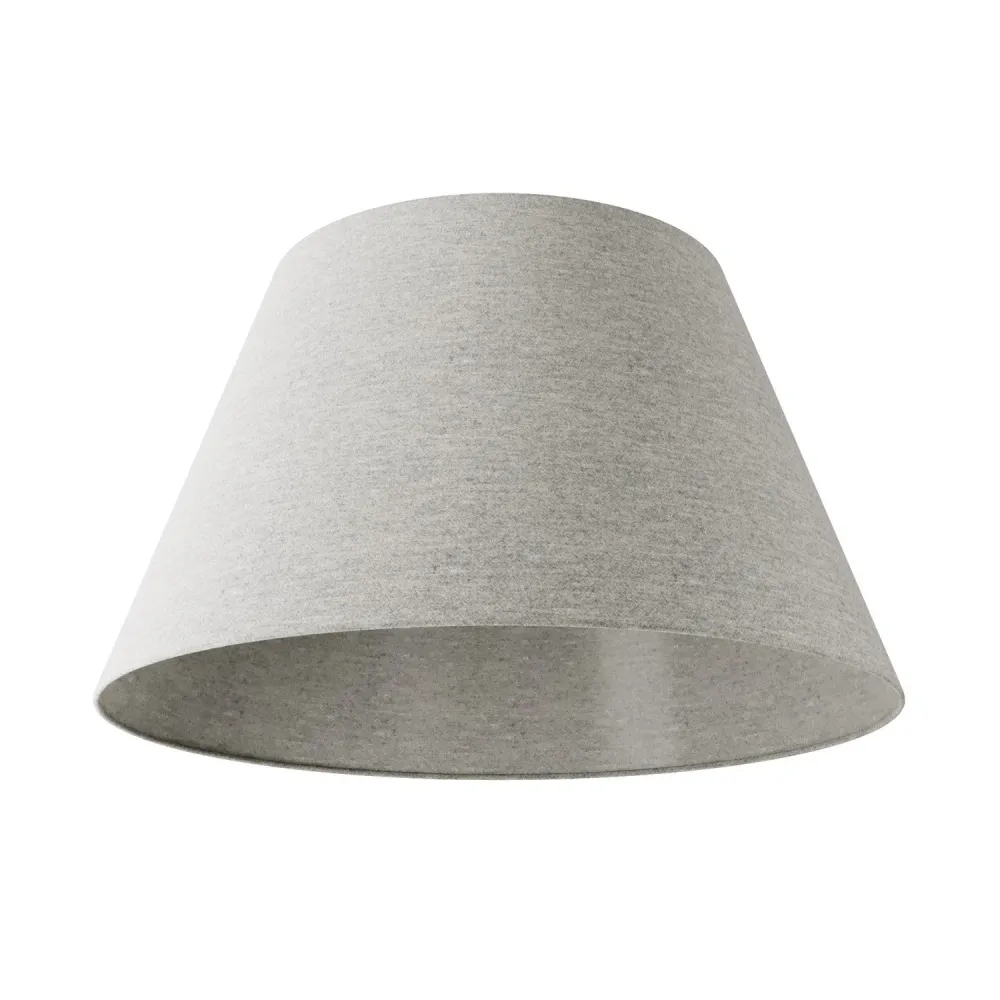 Abat-jour Impero L pour suspension avec douille E27 - Fabriqué en Italie - Laine Gris Clair