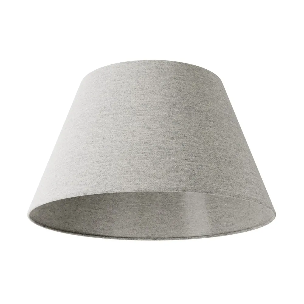 Abat-jour Impero M pour suspension avec douille E27 - Fabriqué en Italie - Laine Gris Clair
