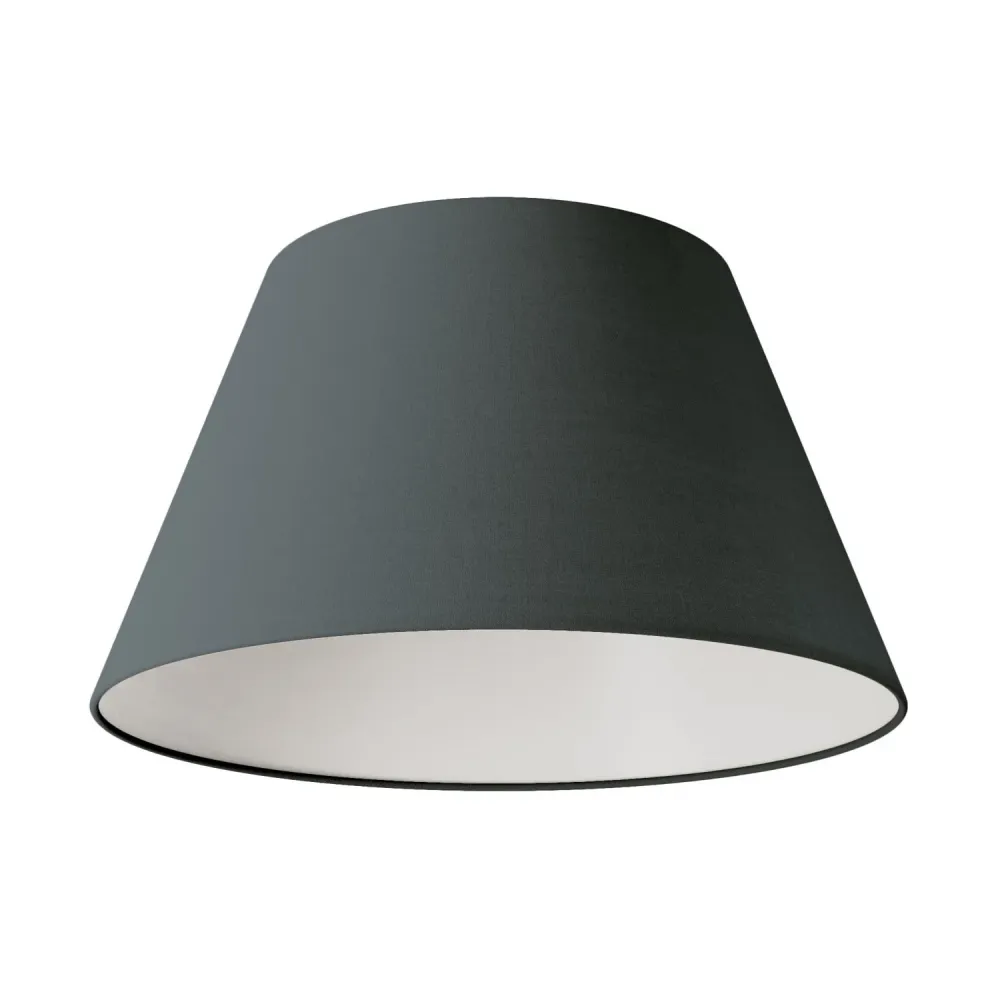 Abat-jour Impero M pour suspension avec douille E27 – Made Italy – Teletta Gris Foncé