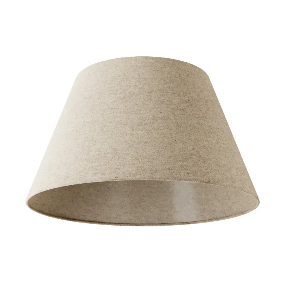 Abat-jour Impero M pour suspension avec douille E27 - Fabriqué en Italie - Laine Beige