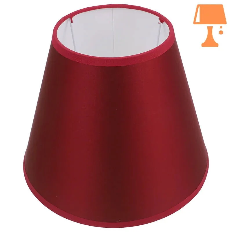 Abat-Jour Lampe de Chevet Rouge