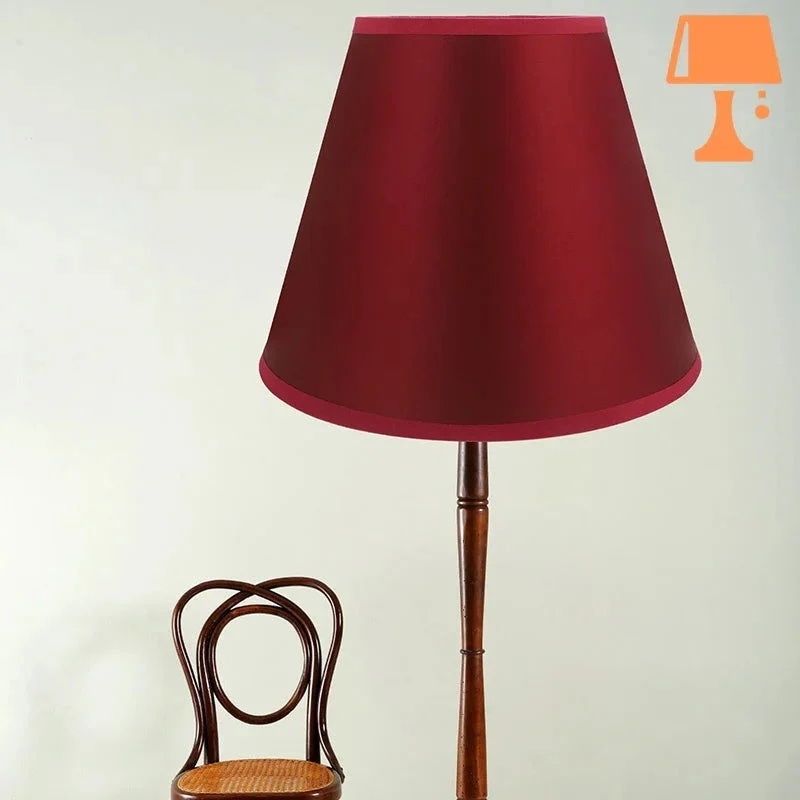 Abat-Jour Lampe de Chevet Rouge