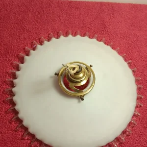 Abat-jour vintage en opaline blanche année 30/40