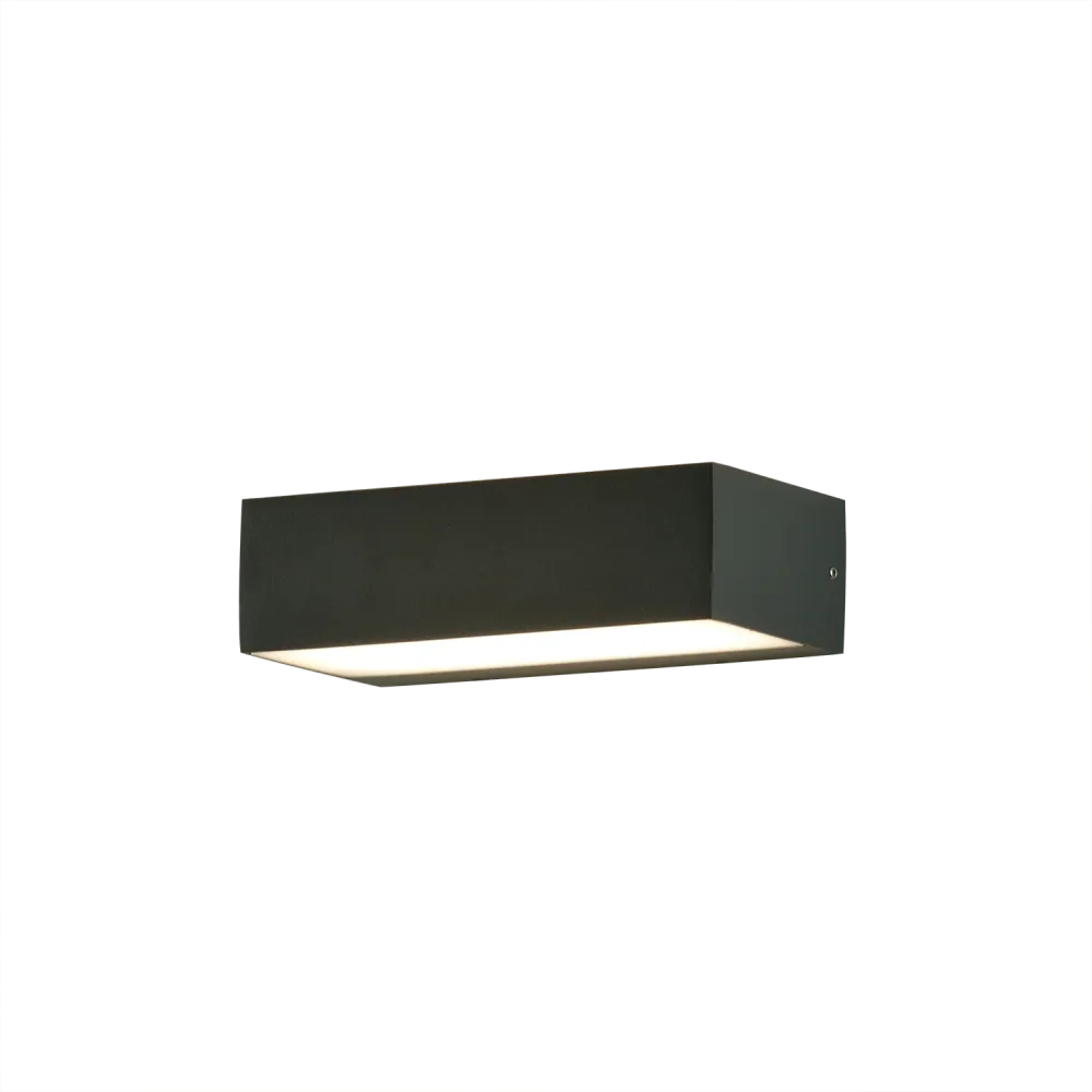 ACB Draco Wall Lamp 16/2070 Anthracite Textured, LED 2x5W 3000K 715lm, CRI80 IP65 A2070000GR