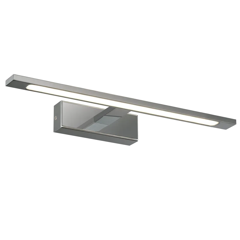 ACB Menorca Wall Lamp 16/3730-45 Chrome, LED 12W 1480lm, CRI90 I IP44, integrated LED, Kelvin 3000K-4000K Slide Switch A37...
