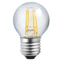 Ampoule boule transparente led E27 4w 470 lumens 2700k R09132