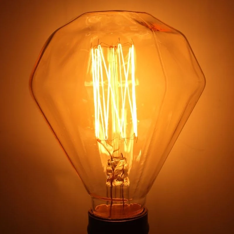 Ampoule Incandescente Vintage E27 Diamant