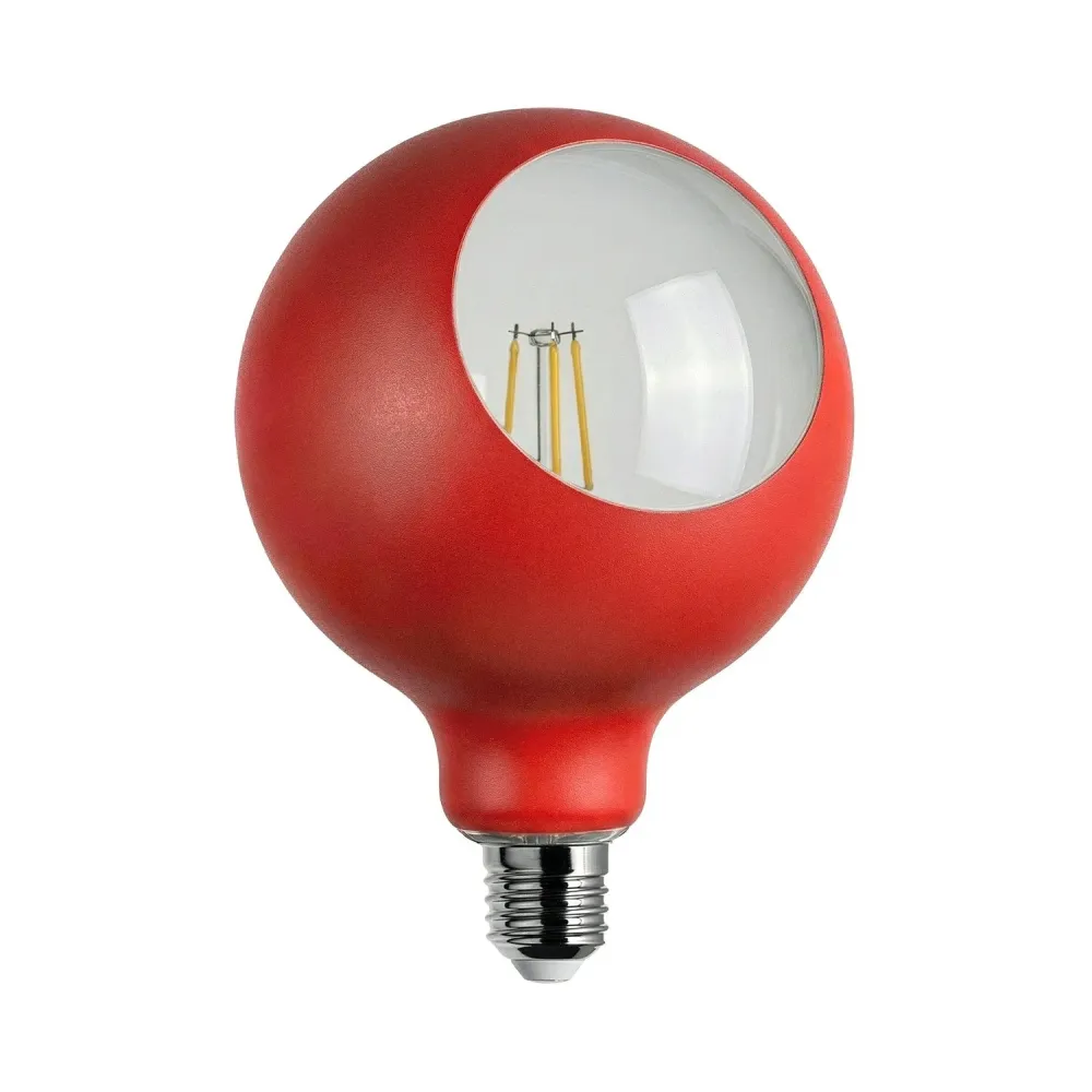 Ampoule LED Camo G125 4,8W 806Lm E27 2700K Variable - Rouge