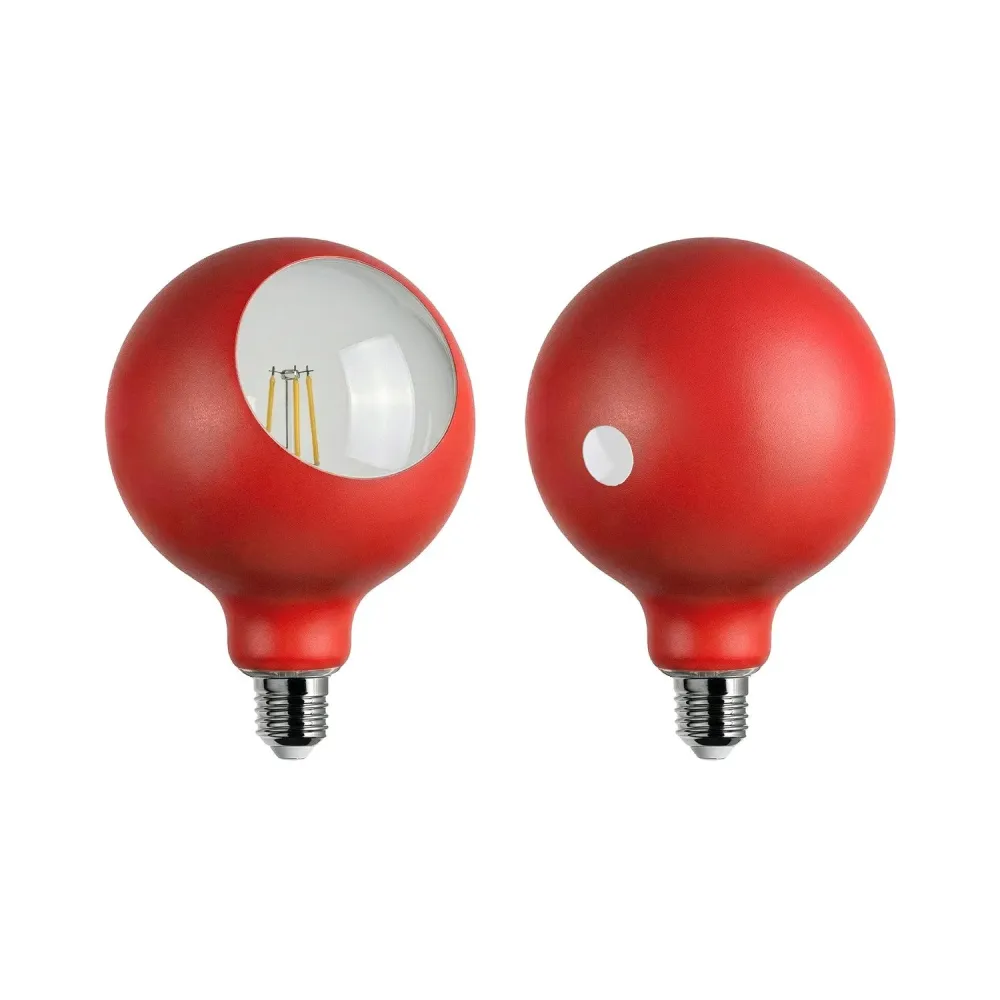 Ampoule LED Camo G125 4,8W 806Lm E27 2700K Variable - Rouge
