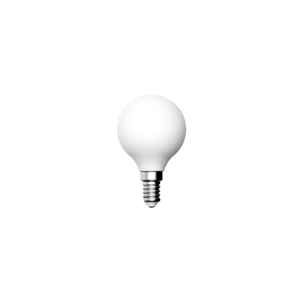 Ampoule LED Effet Porcelaine CRI 95 G45 5,9W 550Lm E14 2700K Dimmable - P01