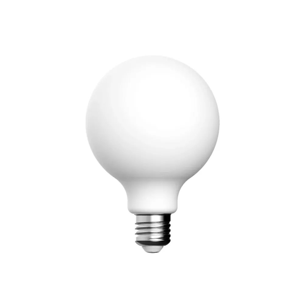 Ampoule LED effet porcelaine CRI 95 G95 12W 1521Lm E27 2700K dimmable - P08