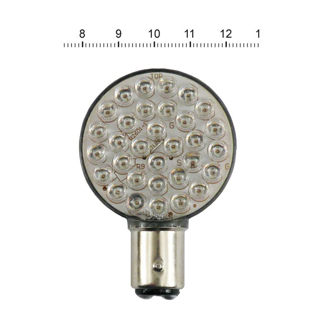 Ampoule LED Lollipop Flat 1157 Orange
