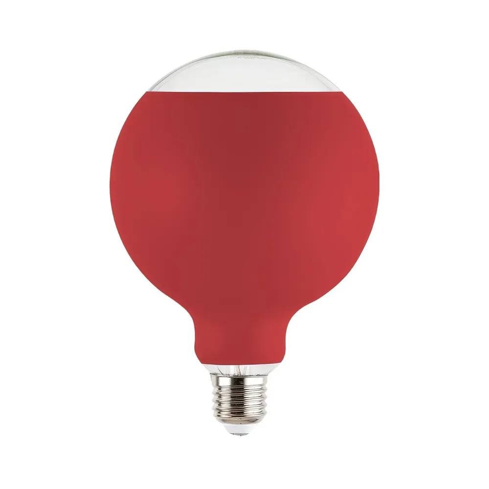 Ampoule LED Lucia G125 4,8W 806Lm E27 2700K Dimmable - Rouge