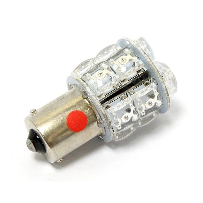 Ampoule LED Moto Super Flux 1156 Rouge