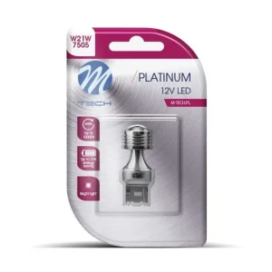AMPOULE LED X 1 - T20 W21W 4XHP LED 12-24V BLANC ( L818W PLATINUM)