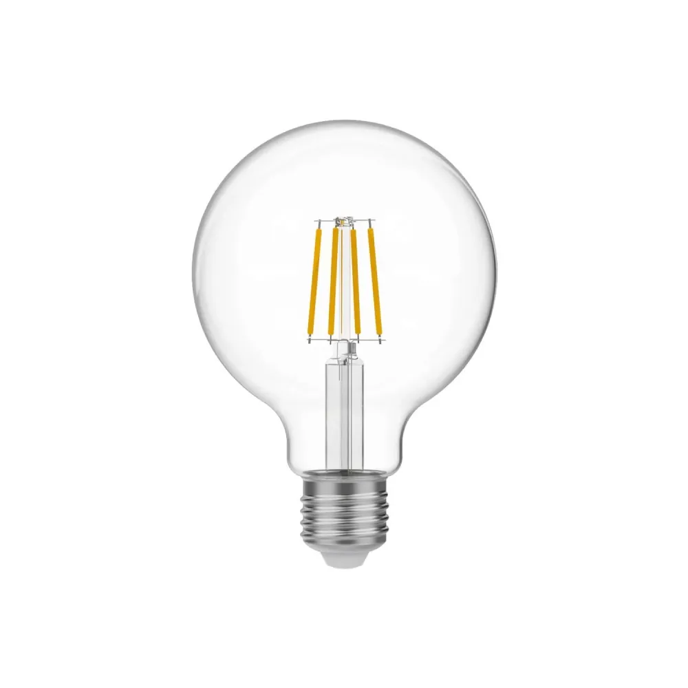 Ampoule LED Transparente Globe G95 4W 470Lm E27 2700K - E04