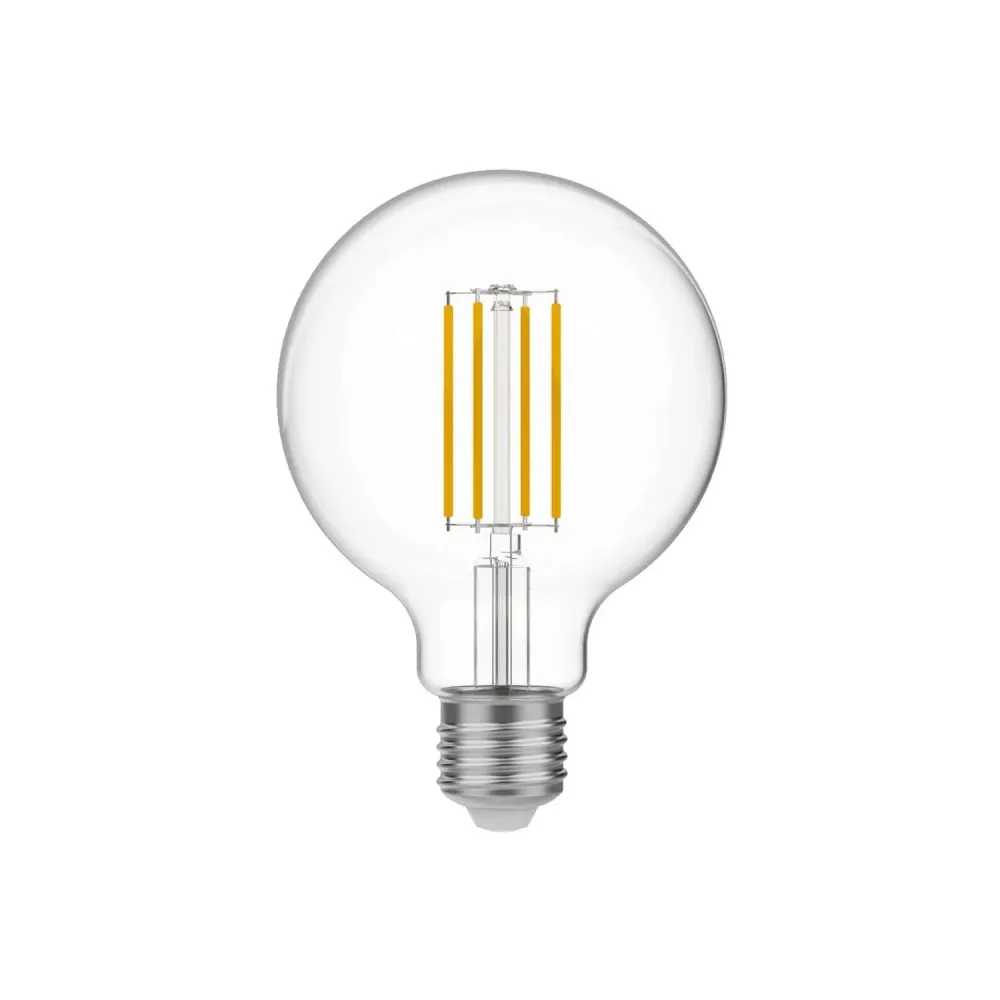 Ampoule LED Transparente Globe G95 7W 806Lm E27 2700K Dimable - T03