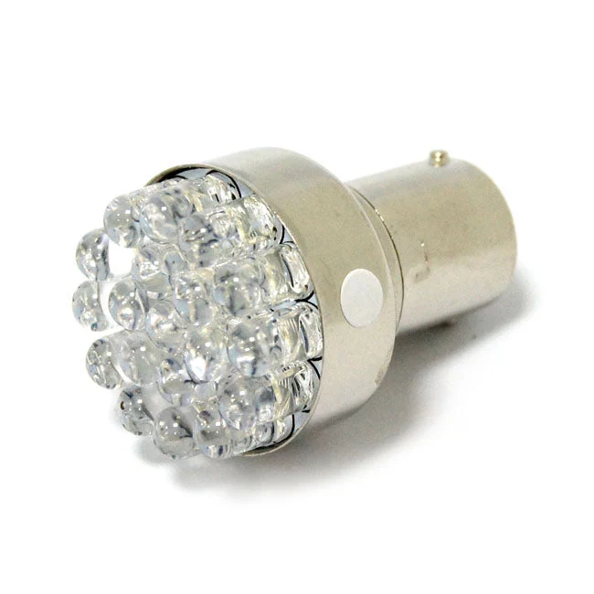 Ampoule Moto LED 1156 BAY15S Blanc