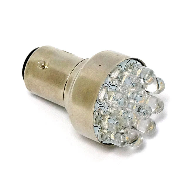 Ampoule Moto LED 1157 BAY15D Blanc