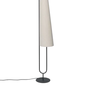 Ancora Floor Lamp - Black/Natural