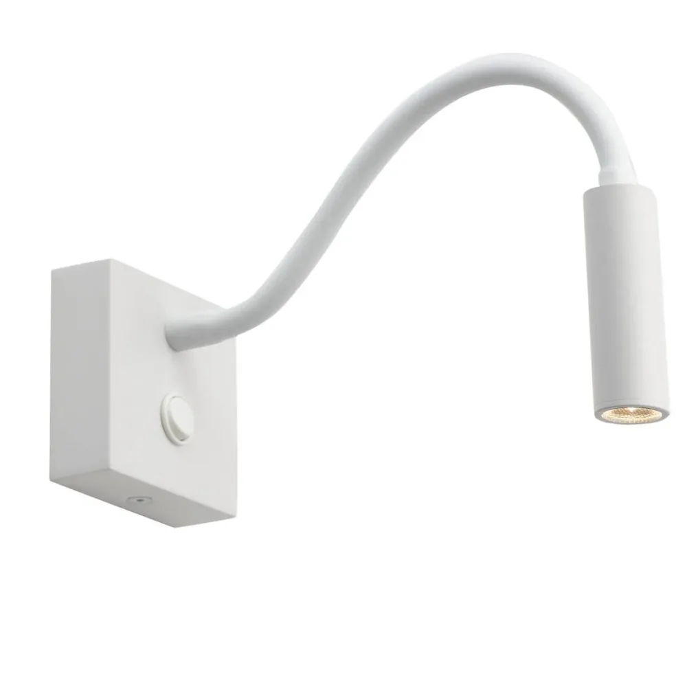 Applique murale d'appoint Antidark Flex 1L LED H 8cm White