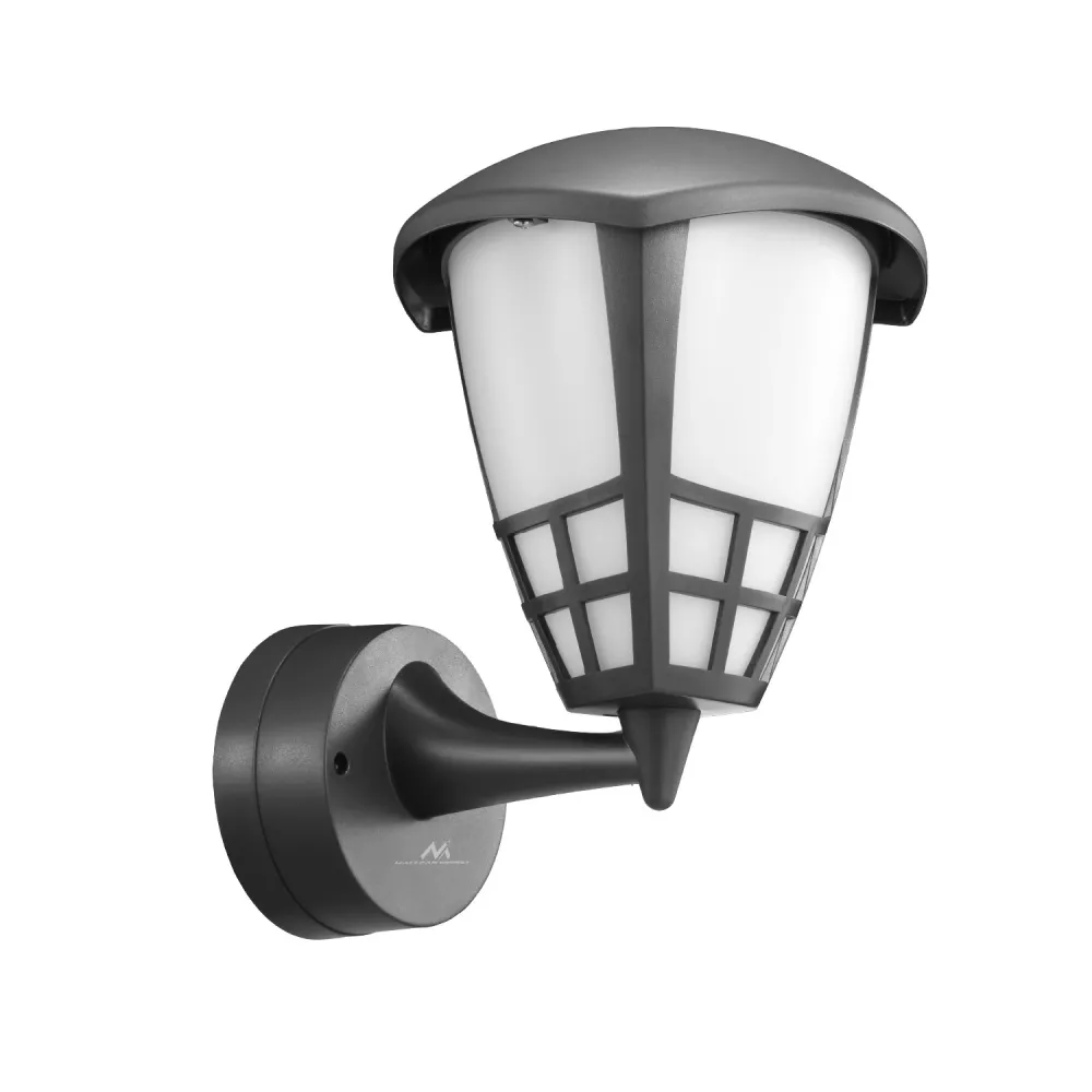 Applique 1xE27 Maclean, charge max. 60W, IP65, gris, MCE519 GR + ampoule LED à filament E27, 8W 230V Maclean Energy MCE268...