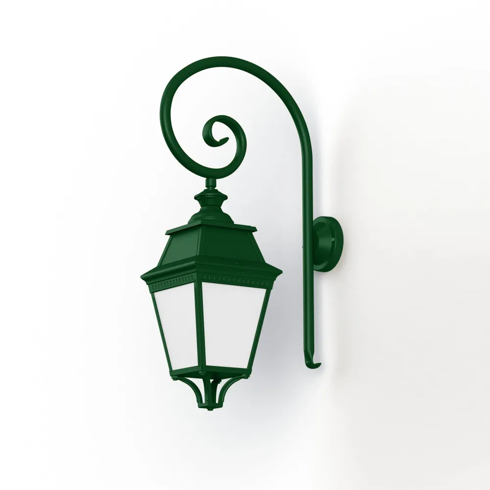 Applique Avenue 3 N°3 LED Warm Vert 067 Diffuseur opale 103210067