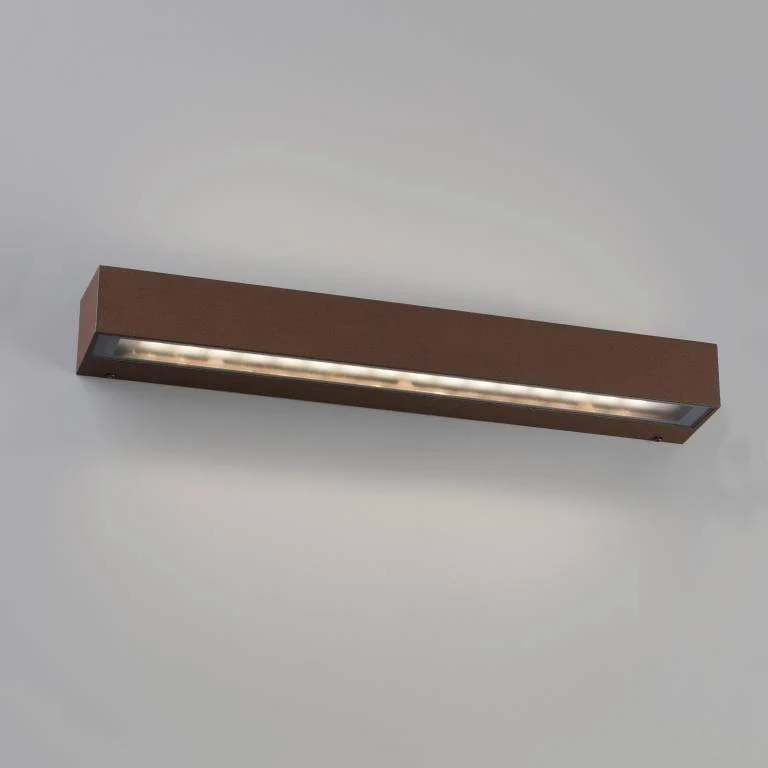 Applique extérieure LED DORO-28 rouille