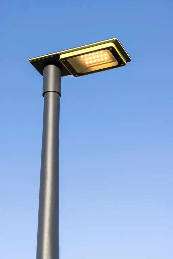Applique Hector N°1 LED Asym 35W 2700K Dali Orangé pur 014, Support Gris 105 182236014