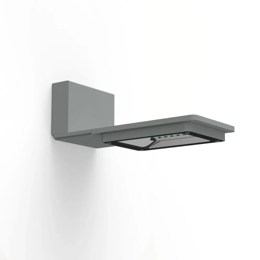 Applique Hector N°1 LED sym 35W 3000K 1-10V Gris soie 105 182003105