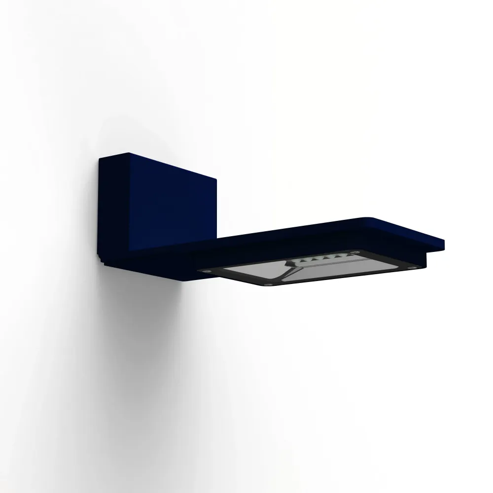 Applique Hector N°1 LED sym 35W 3000K 1-10V Bleu acier 065 182003065