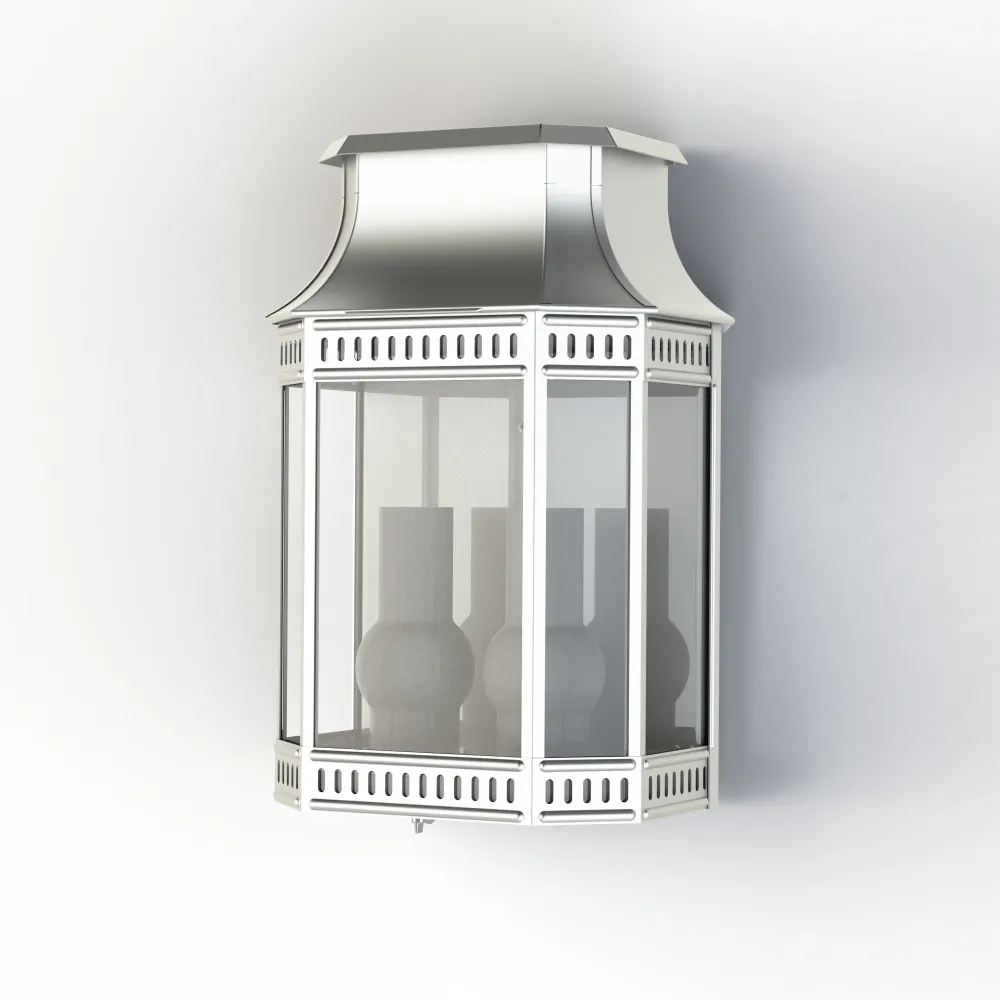 Applique Louis Philippe 2 N°1 Zinc brut 092 135001092