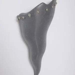 APPLIQUE EN MÉTAL BERNARD DEQUET, 1980s