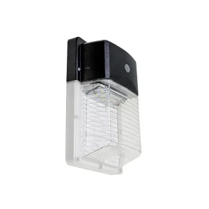 Applique murale d'extérieur compacte RAB Design Lighting avec cellule photoélectrique et lentille transparente, modèle WLE...