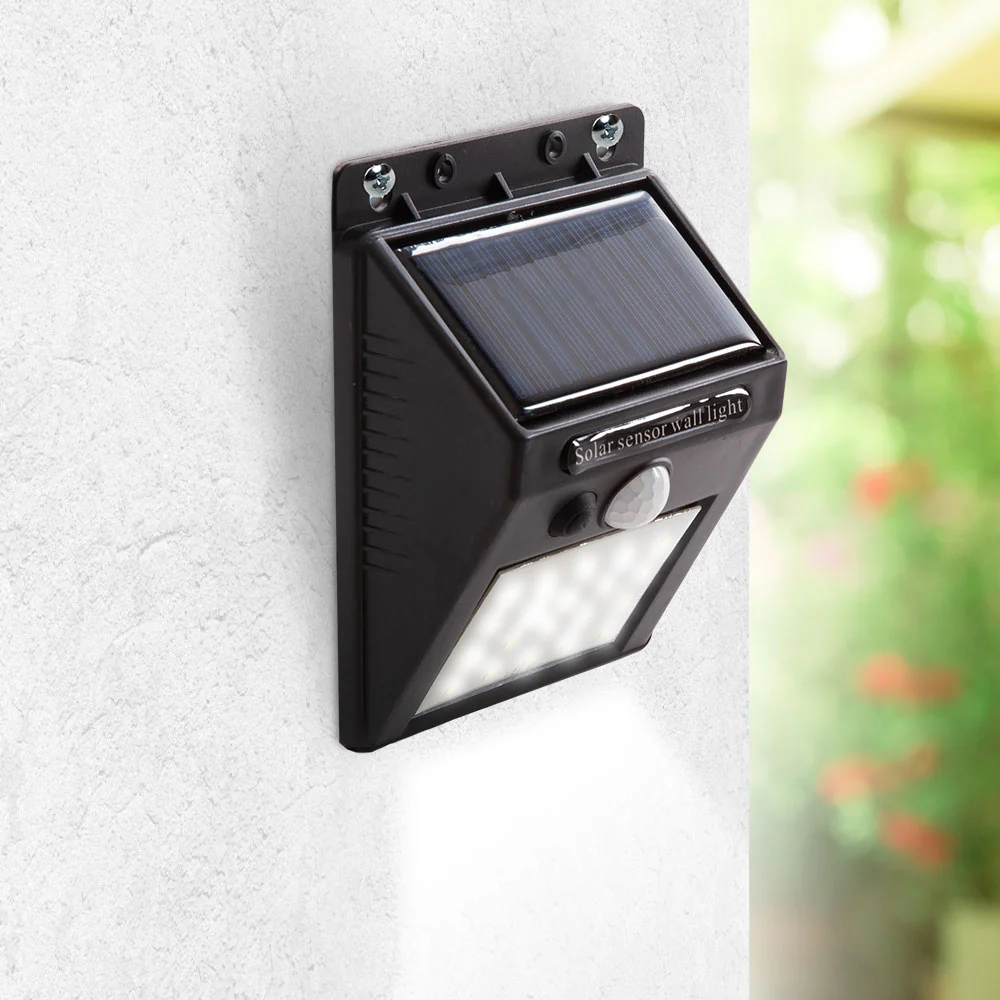 Applique Murale LED 6000ºK Solaire IP65 Capteur 40 000H [HO-SW5050-PIR]