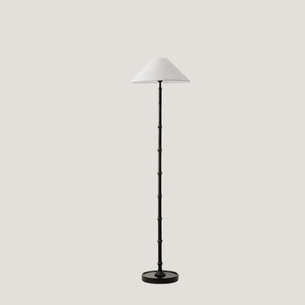Lampadaire design japandi – Nōka ARC & EMBER