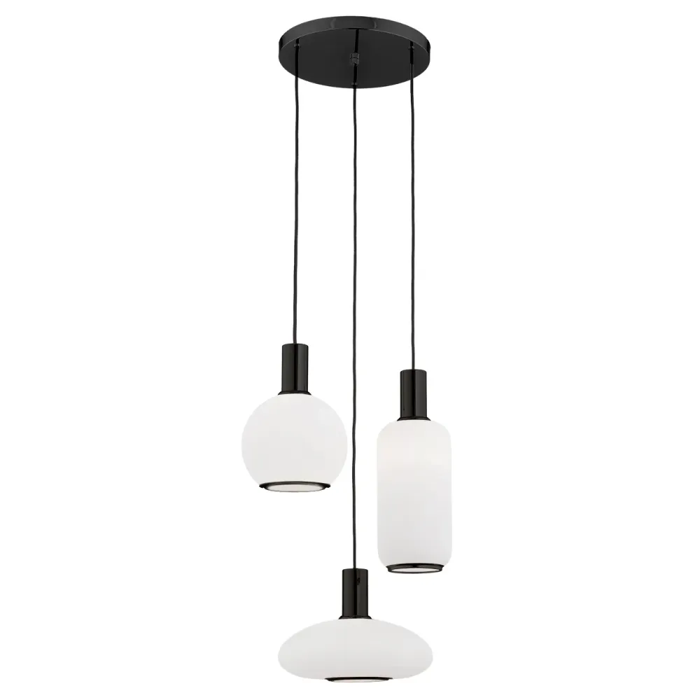 Suspension Argon Sagunto 3L E27 H 105cm