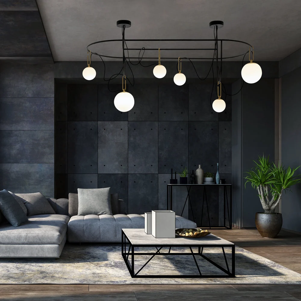 NH Luminaire Chandelier Artemide