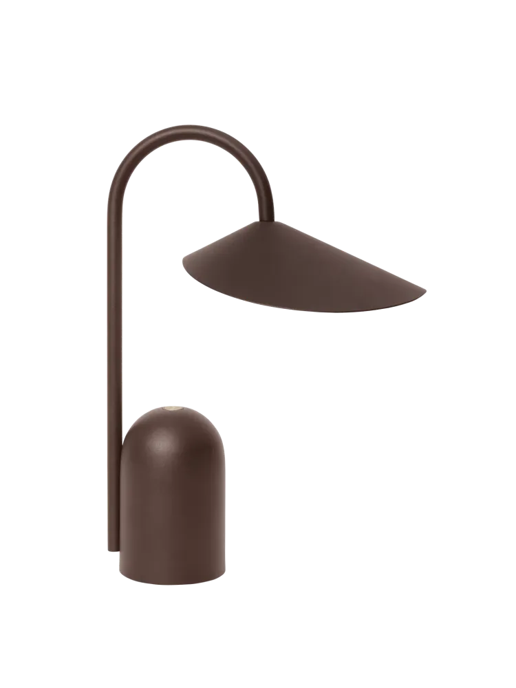Arum Portable Lamp - Dark Chocolate