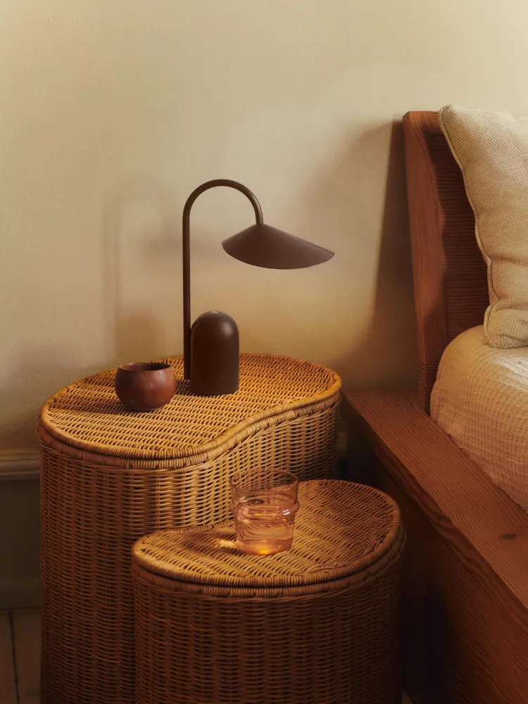 Arum Portable Lamp - Dark Chocolate
