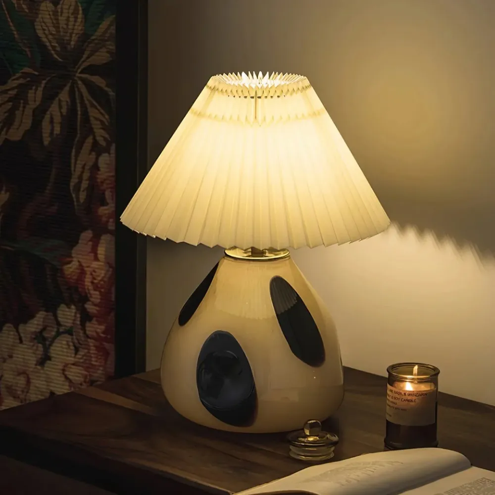 Bailyn Vintage Lampe de Table Plissée Cavolo At Ease Home Life