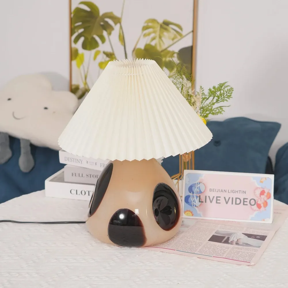 Bailyn Vintage Lampe de Table Plissée Cavolo At Ease Home Life