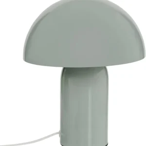 Atmosphera Lito Lampe de Table/Lampe Champignon - Ø20xH25cm - Noir