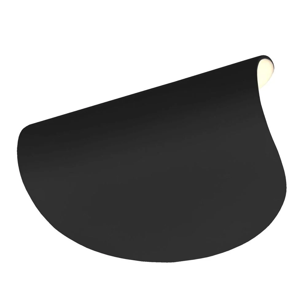 Applique murale Azzardo CERES 1L, noire, LED