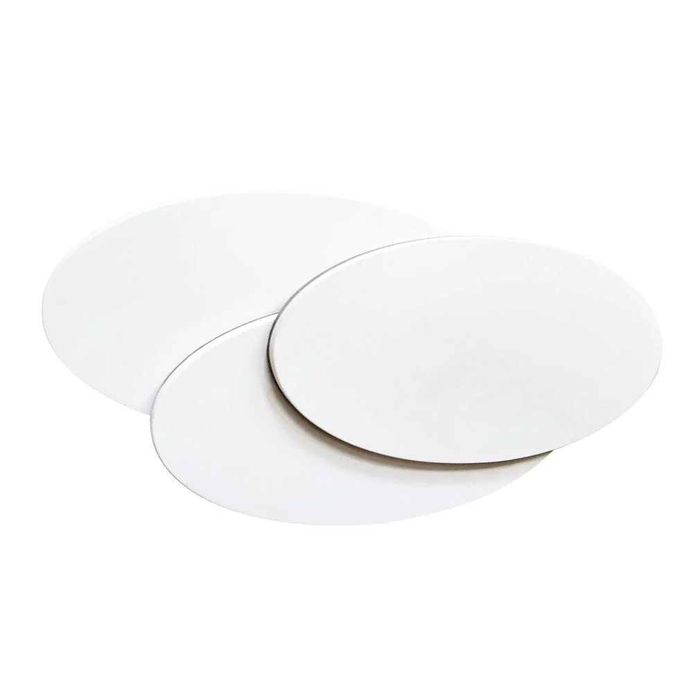 Applique murale Azzardo CLOVER 1L, blanche, LED