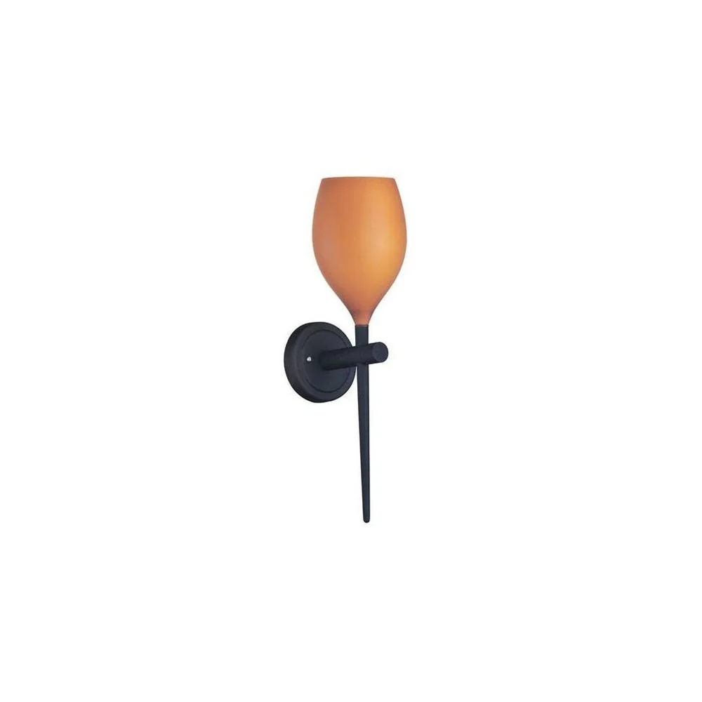 Azzardo IZZA applique murale 1L, ambre, G4