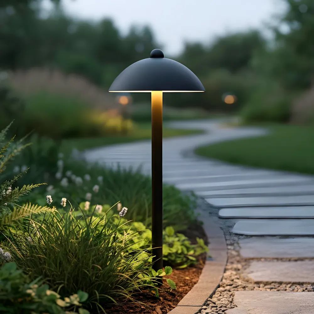 Balise LED extérieure « Sarh » 70 cm 7 W 220 V CA 3000 K Noir